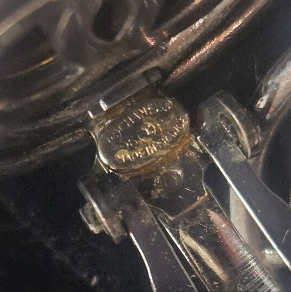 Chanel Vintage Mixed Metals Wheel Coco Mark - Picture 4 of 7